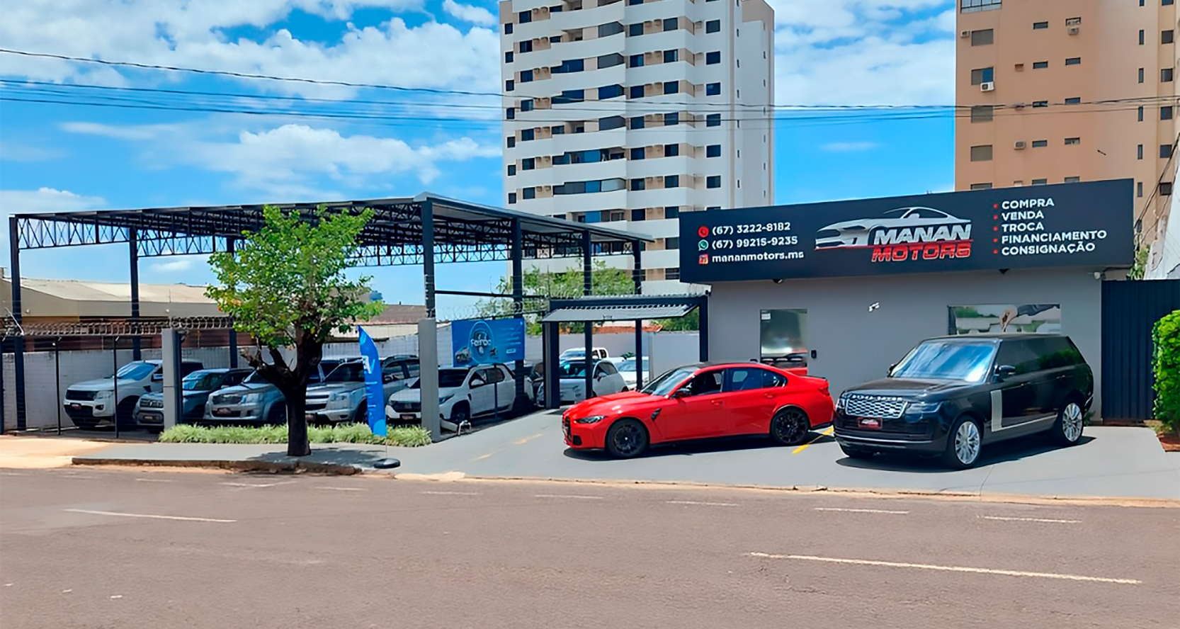 banner fachada da loja